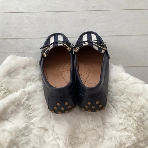 NWB RALPH LAUREN NAVY LOAFERS size 8B - Picture 5 of 7